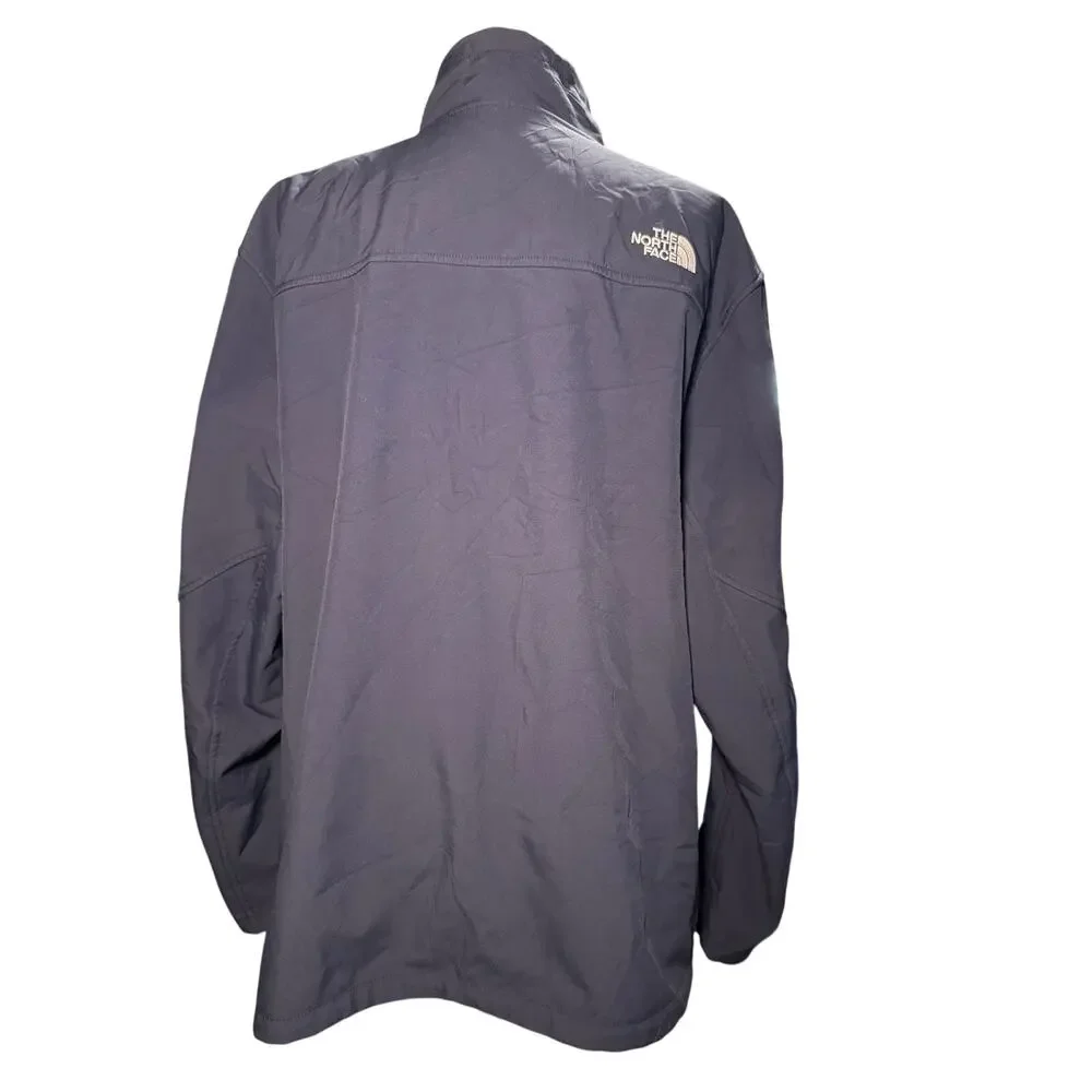 The North Face Apex Chromium Thermal Jacket, Navy WindWall Fleece, Men's XL